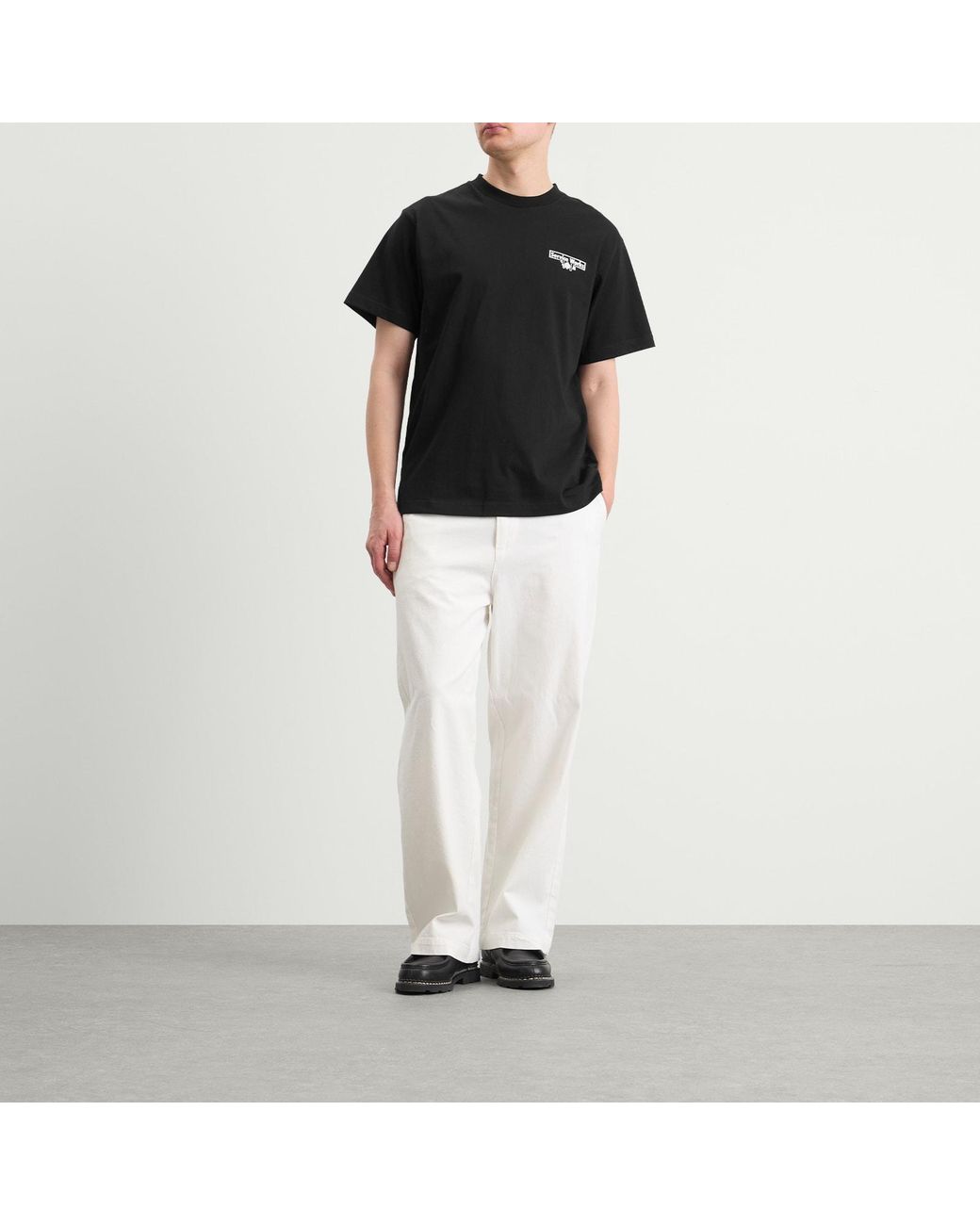 Service Works Black Trademark T-Shirt for men