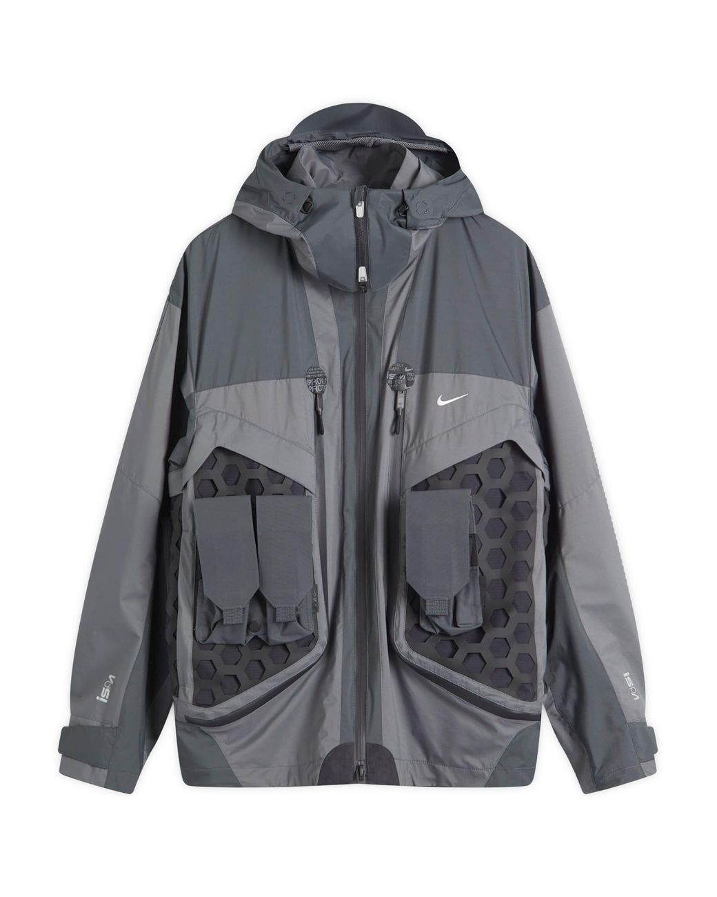 Nike Ispa Butterfly Jacket in Gray for Men | Lyst