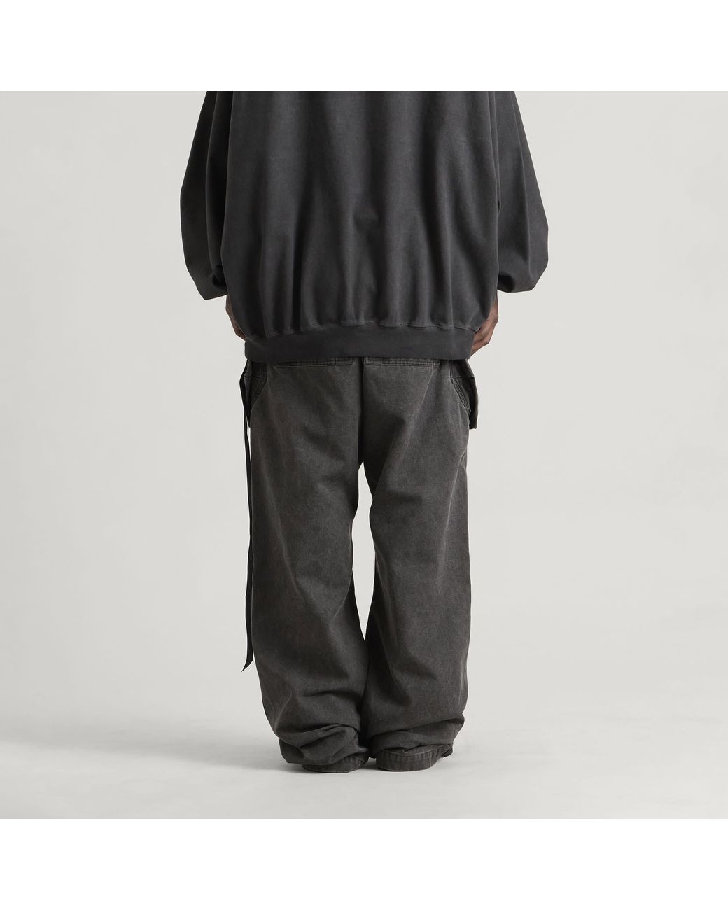 Rick Owens Gray Stefan Cargo for men