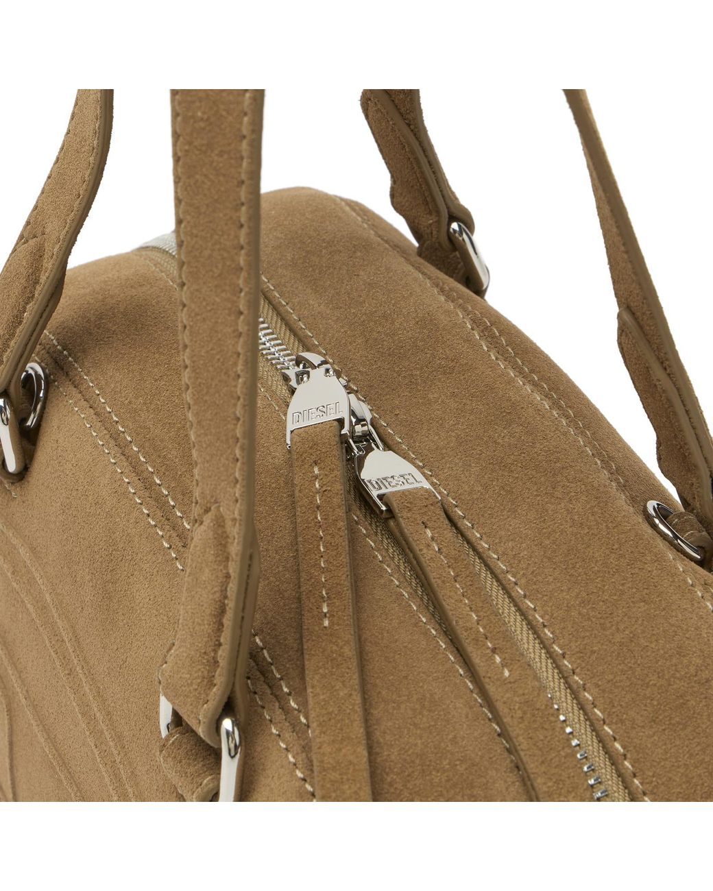 DIESEL Brown 1Dr Dome Shoulder Bag