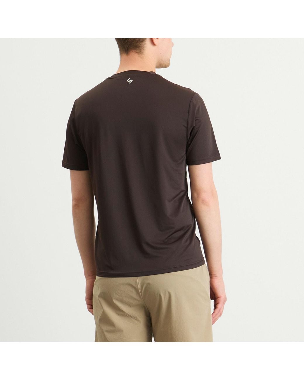 REPRESENT 247 Brown Short Sleeve Runner T-Shirt for men