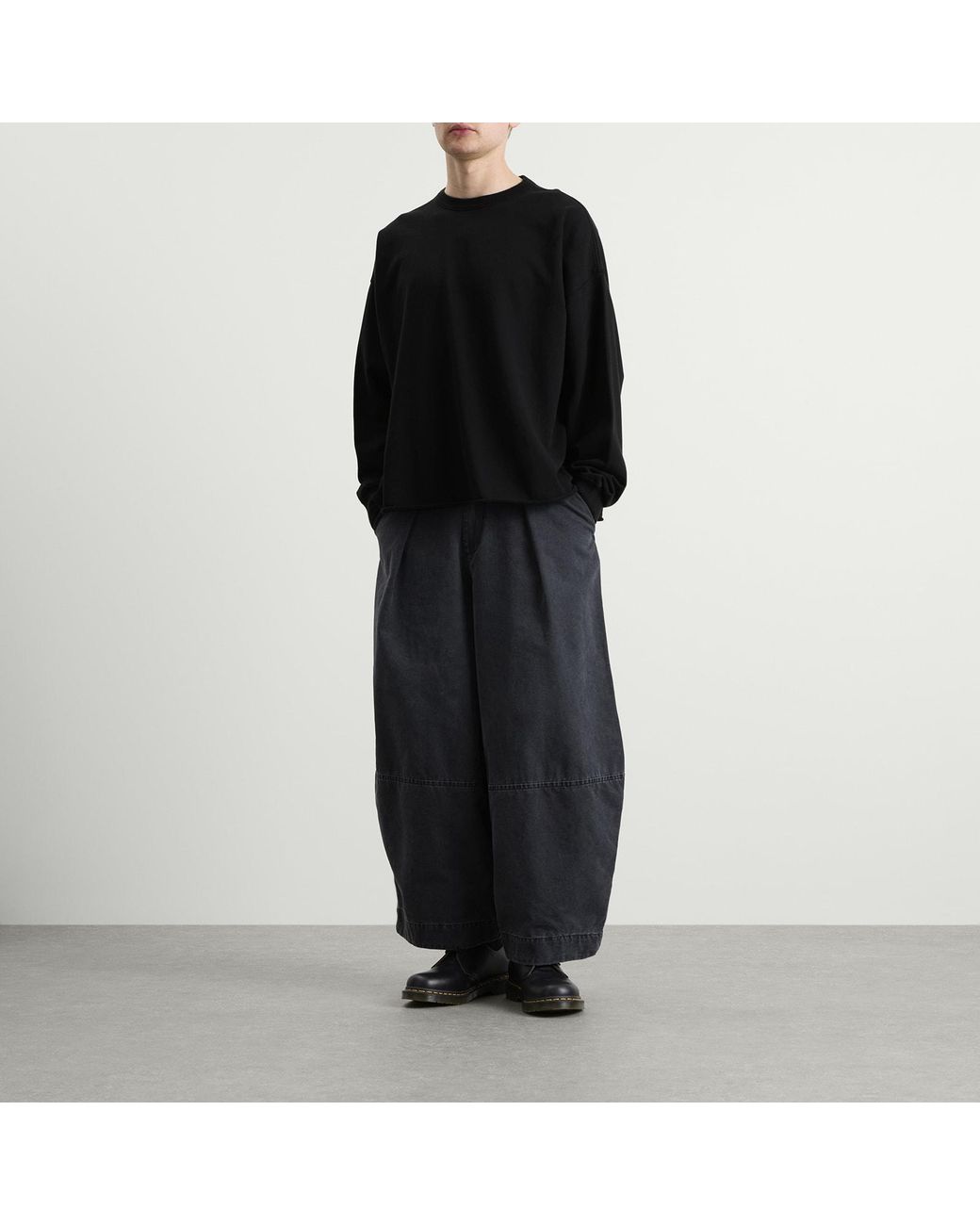 YMC Black Studio Sweatshirt for men