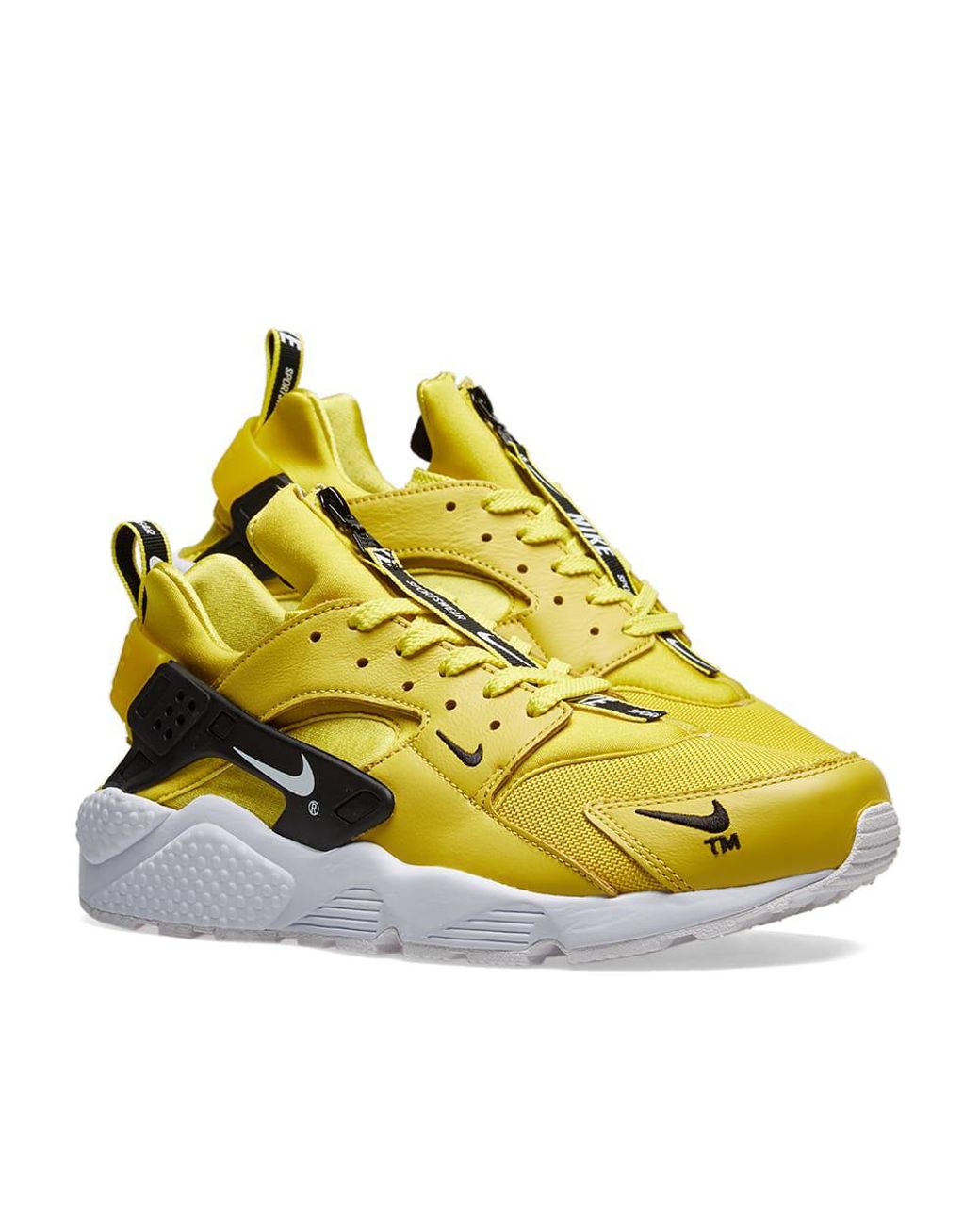 Nike Air Huarache Run Prm Zip Multisport Indoor Shoes in Yellow for Men |  Lyst UK