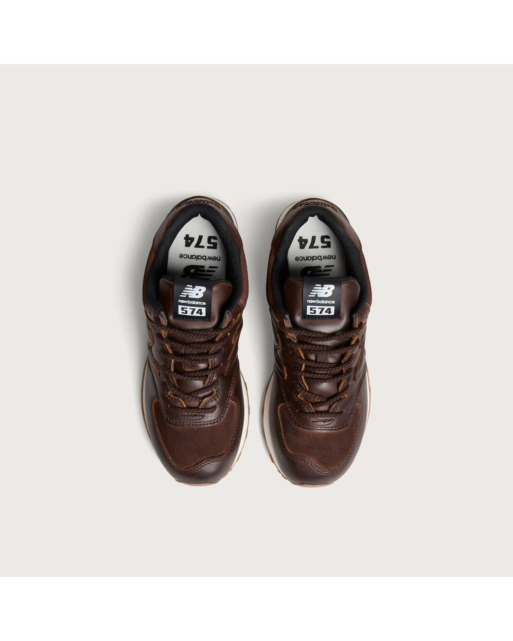 New Balance Brown 574 Sneaker