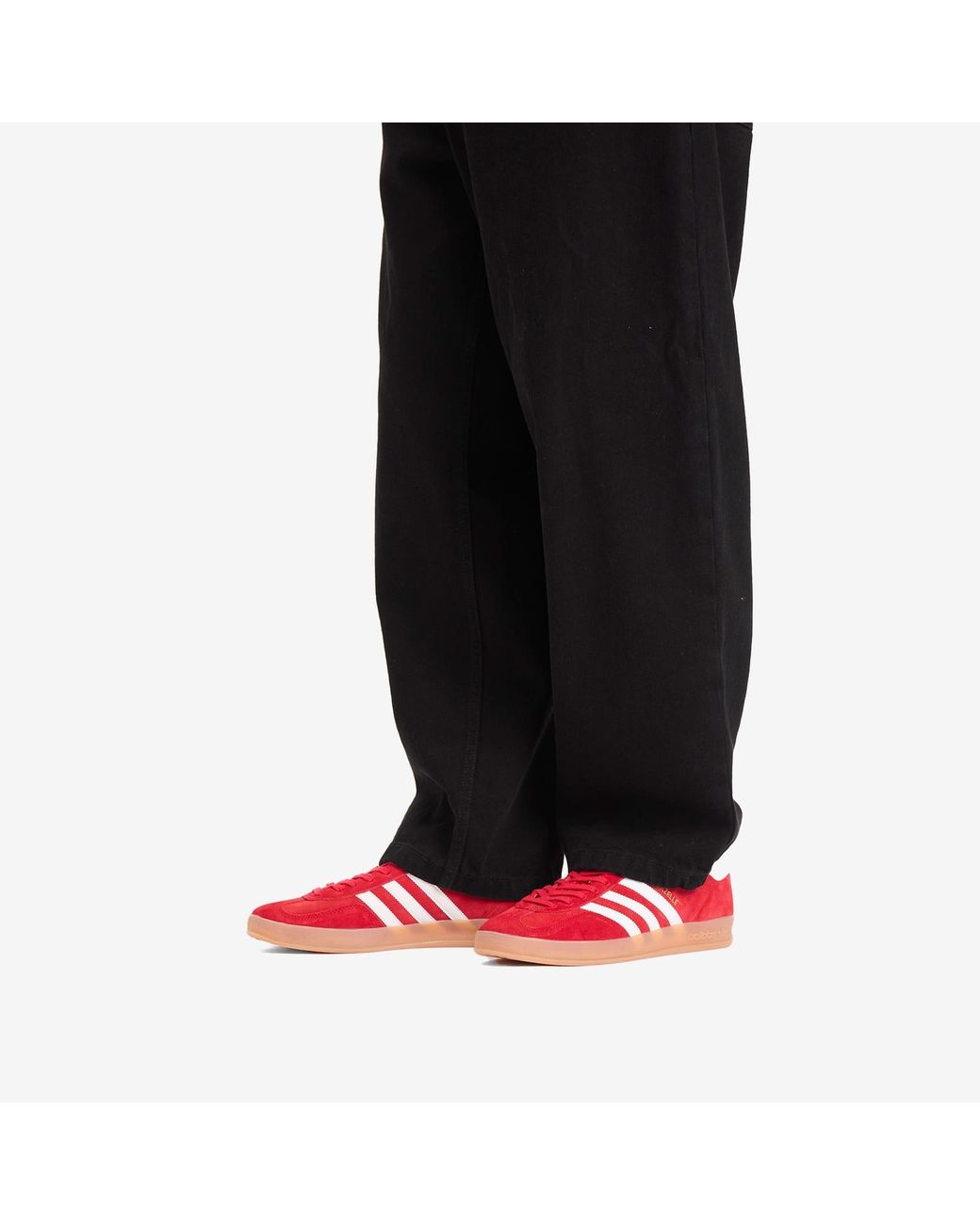 adidas Gazelle Indoor in Red | Lyst