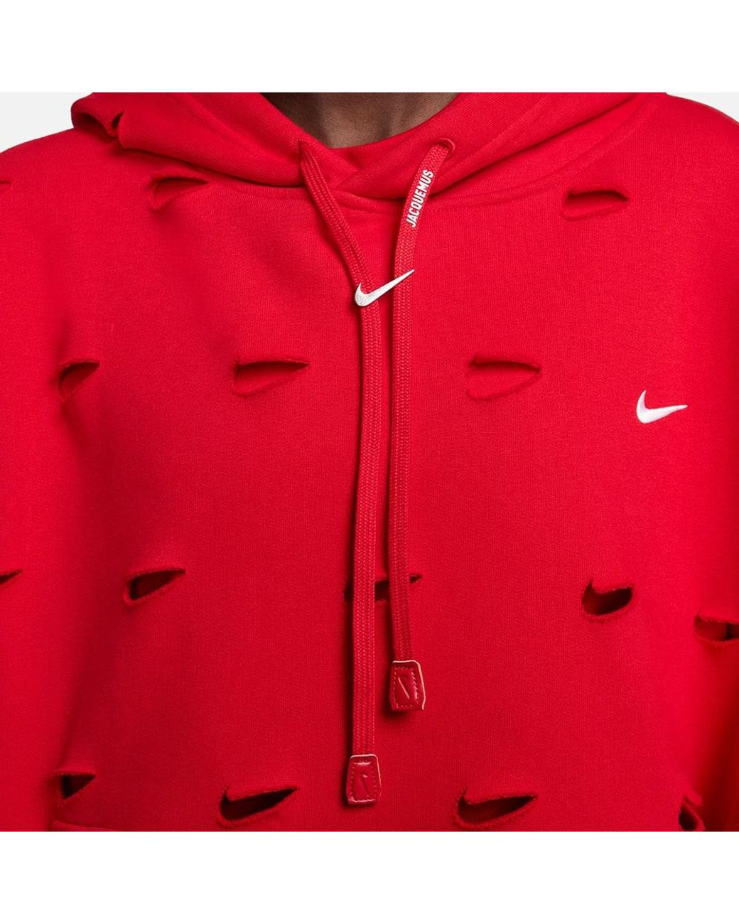 【Nike x Jacquemus】 Hoodie 'Red' Buy Nike x Jacquemus Hoodie 'Red' - FJ3481 657 | GOAT CA