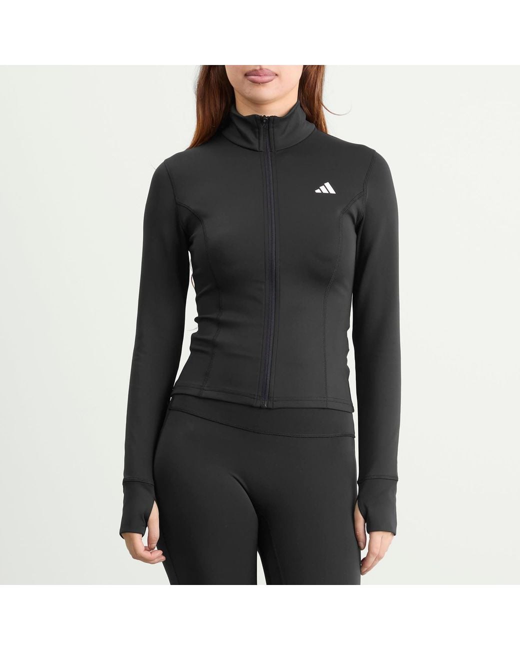Adidas Black Zip Thru Jacket