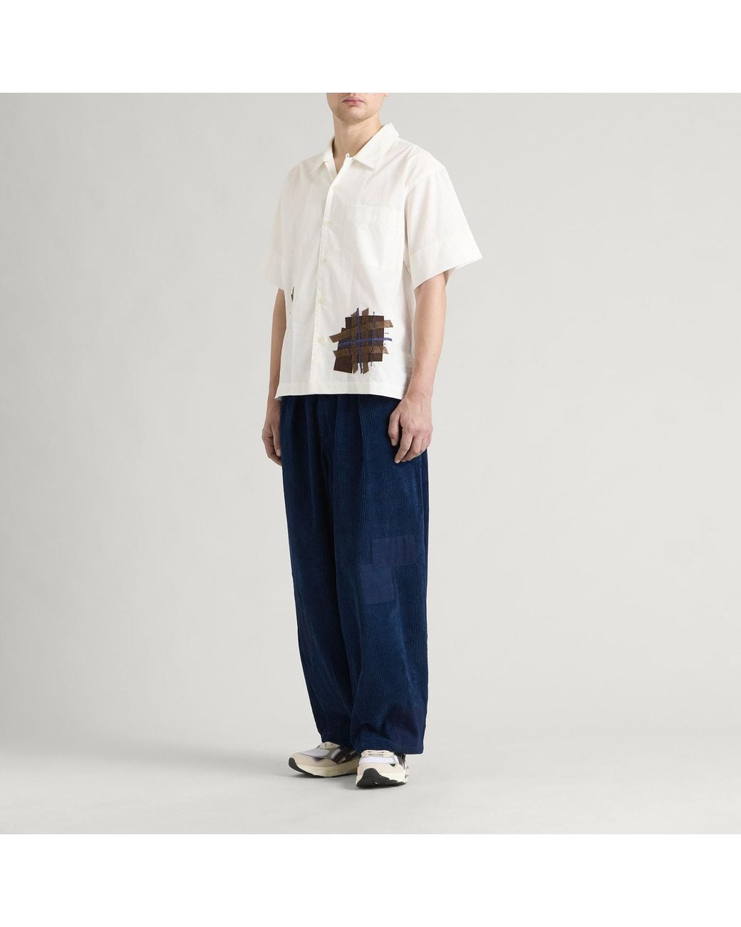STORY mfg. Blue Lush Pants for men