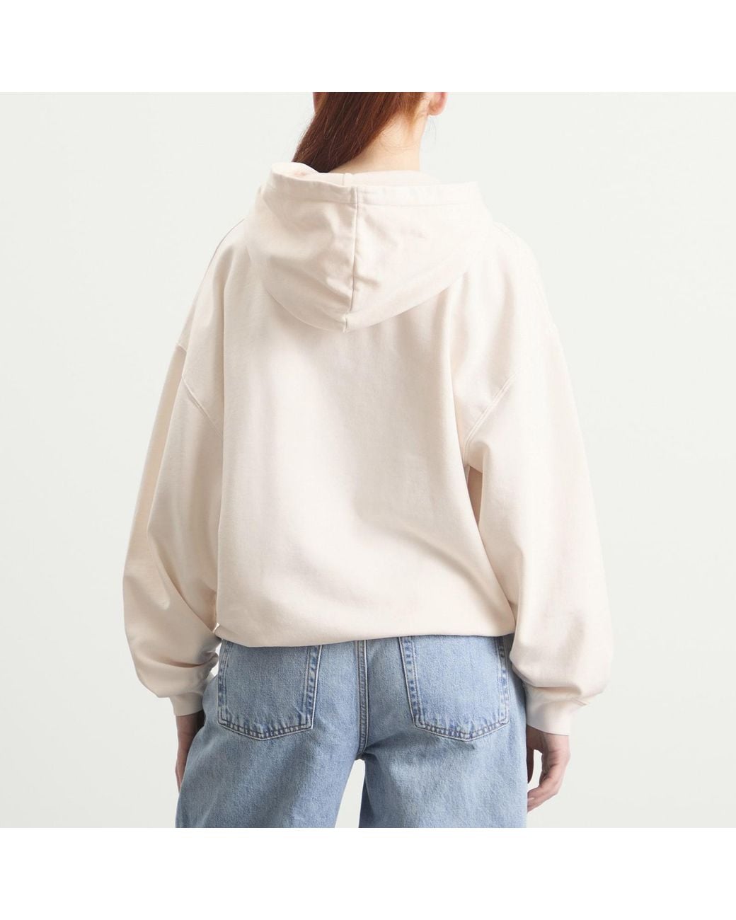 Anine Bing White Harvey Sweatshirt