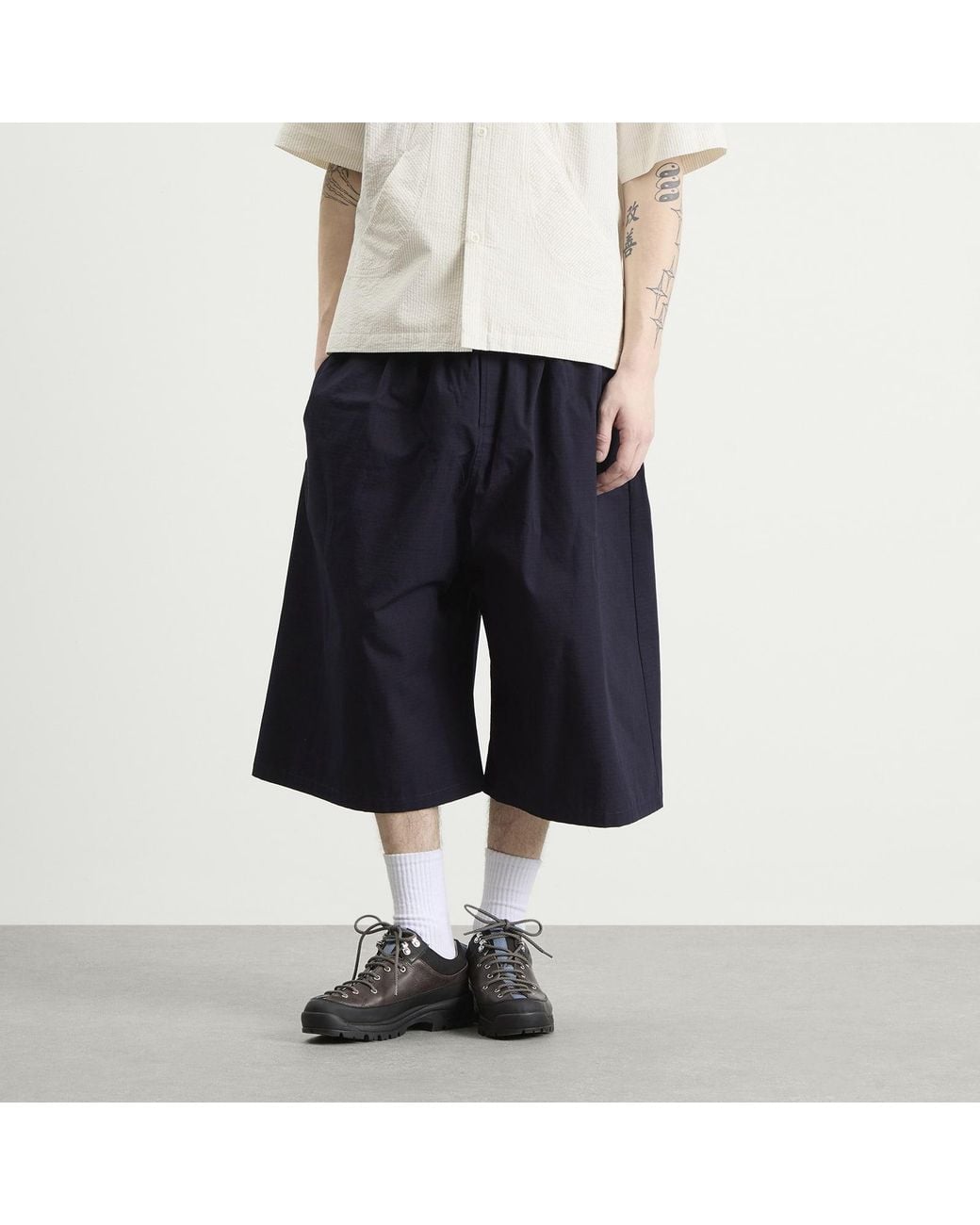 SAGE NATION Blue Factor Shorts for men