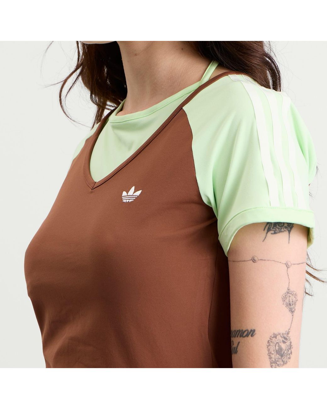 Adidas Brown Vintage T-Shirt