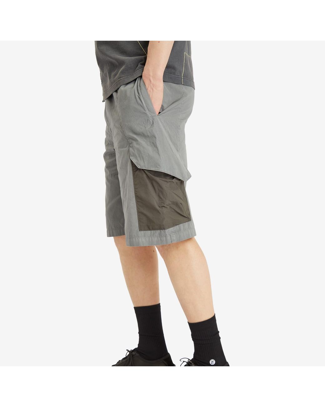 A_COLD_WALL* Gray Brunswick Cargo Shorts for men