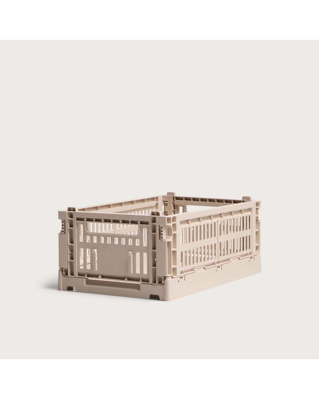 Hay Natural Small Recycled Colour Crate