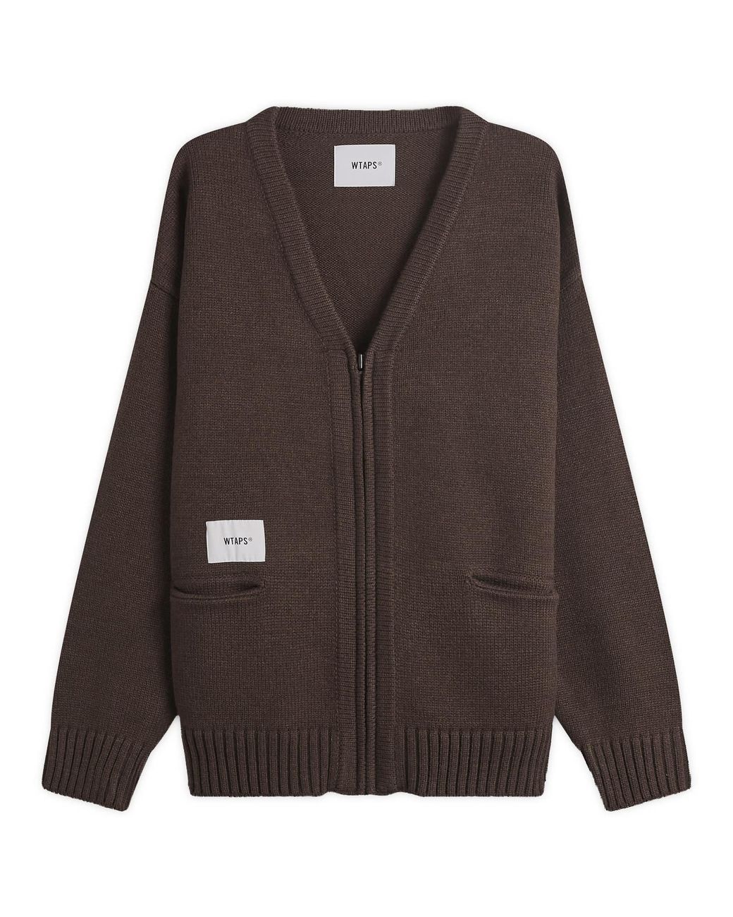 トップス WTAPS Palmer Zip Cardigan WTAPS Palmer Zip Cardigan in Brown for Men | Lyst