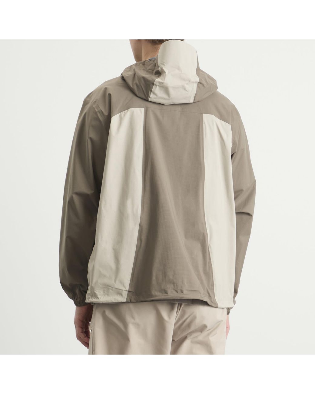 KA_YO_Prototype Green Lightweight Hooded Shell Wind Jacket for men