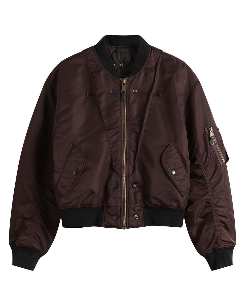 Maison Margiela Black Reversible Bomber Jacket for men
