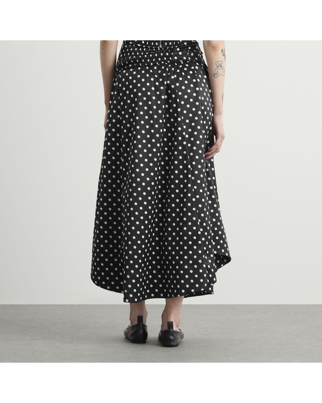 Ganni Black Corset Skirt