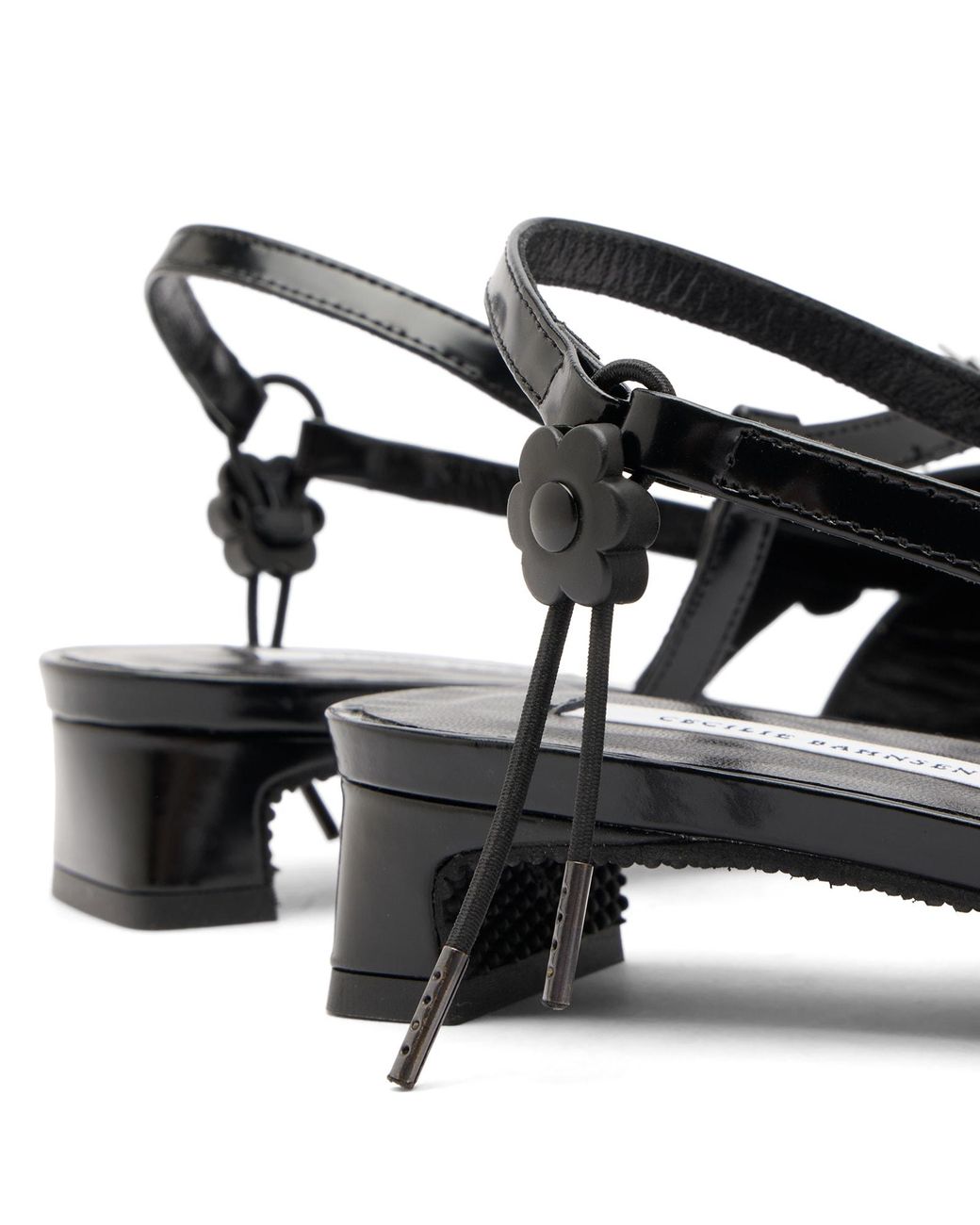 CECILIE BAHNSEN Black Arna Sandals