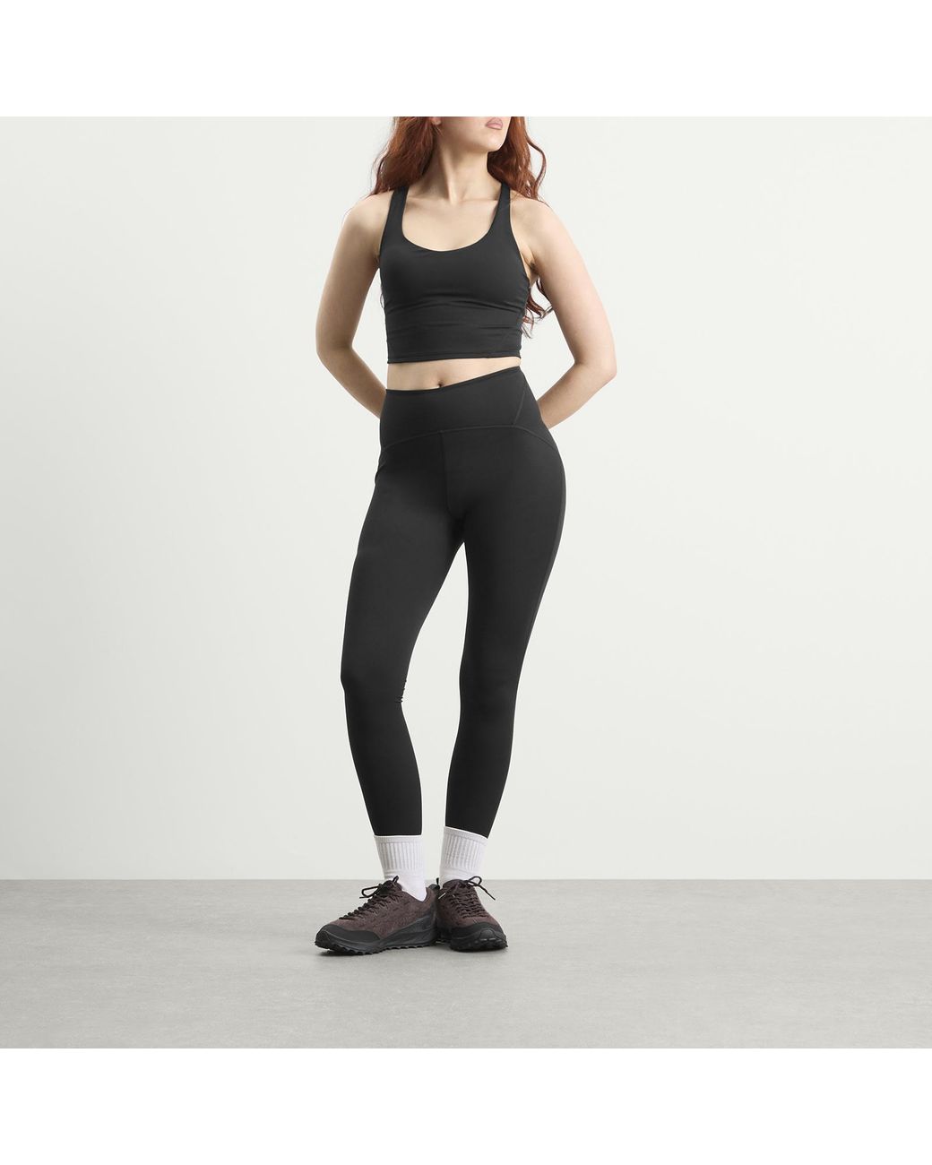 The North Face Black Jaida Long Line Bra
