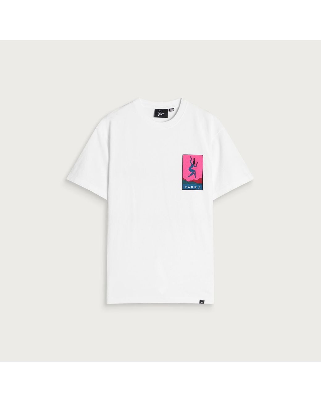 by Parra White Not Listening T-Shirt for men