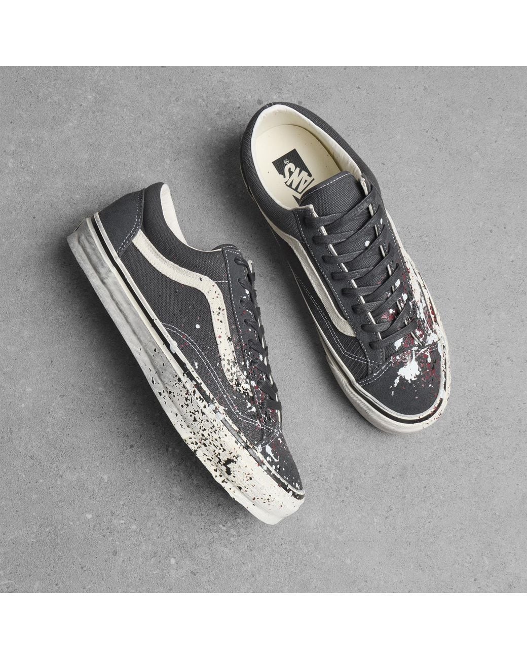 Vans Gray Lx Old Skool 36 Sneaker