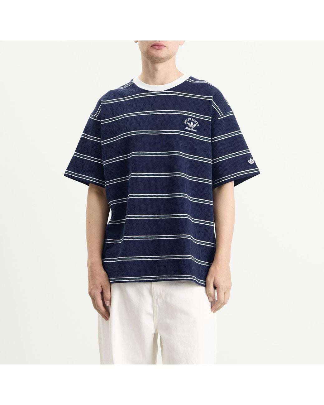 Adidas Blue Resort Summer T-Shirt for men