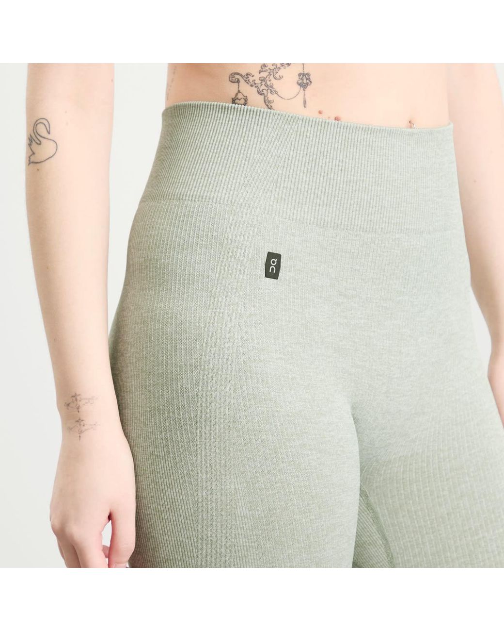 On Shoes Green Studio Knit Leggings