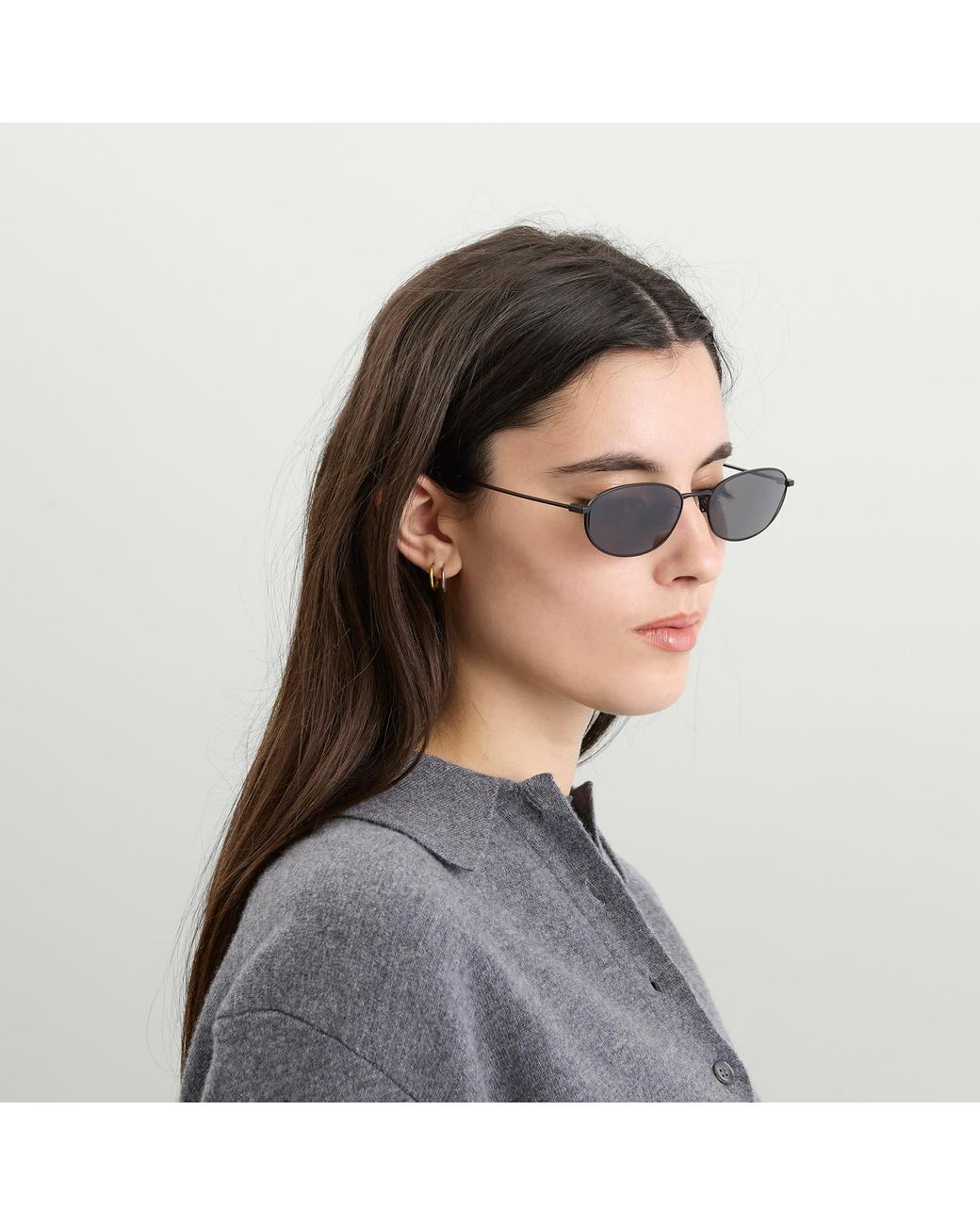 Retrosuperfuture Metallic Uovo Sunglasses