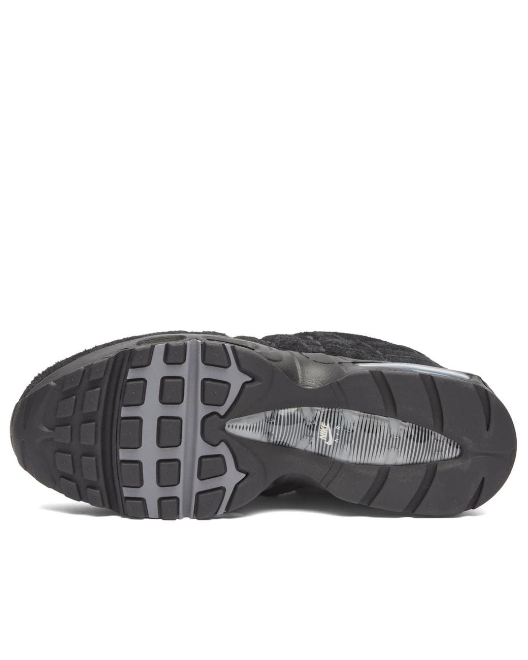 Nike Black Air Max 95 Big Bubble Zip Sneaker