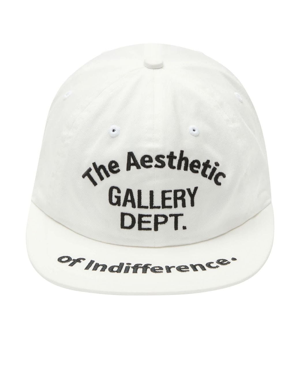GALLERY DEPT. White Indifference Cap for men