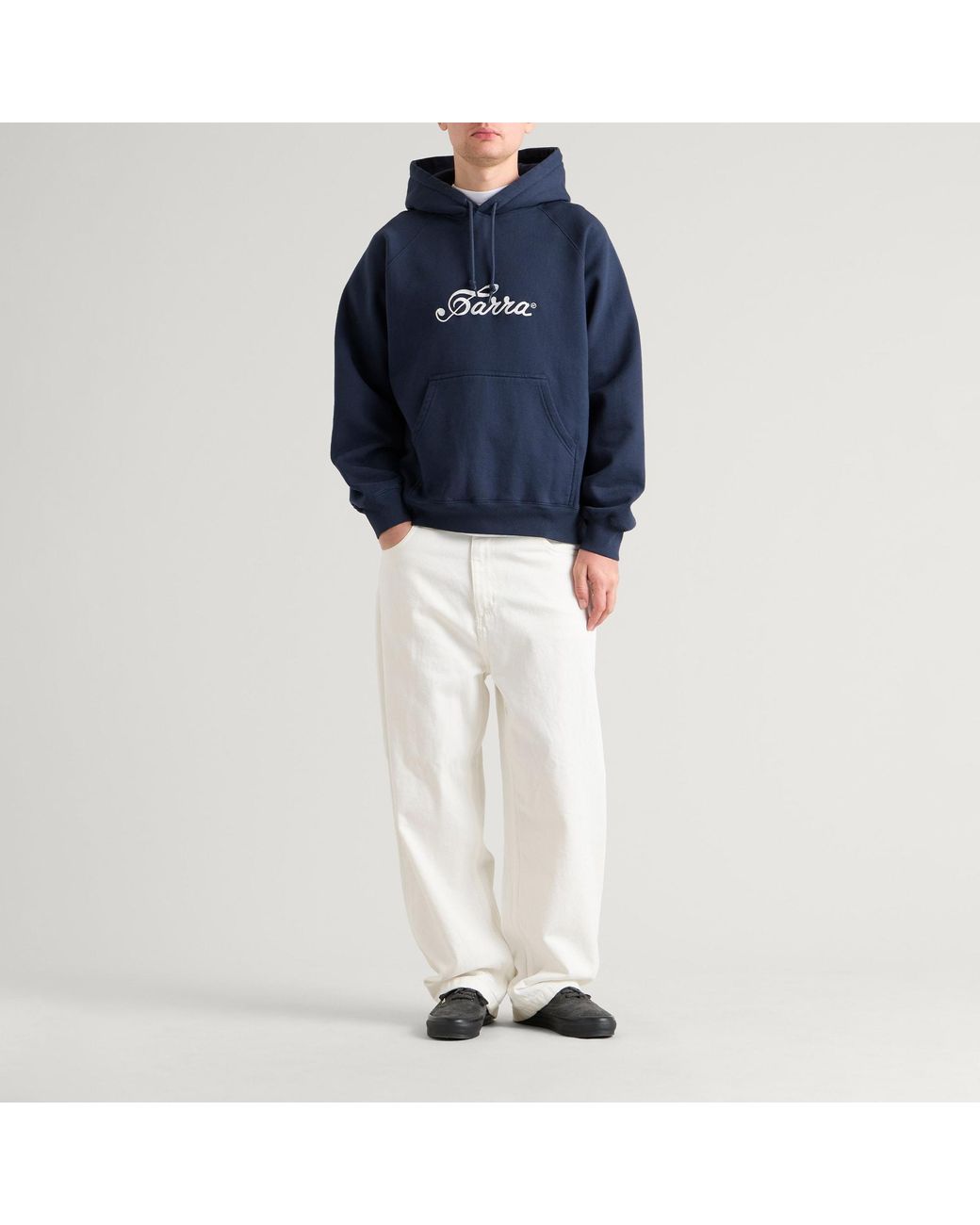 by Parra Blue Musical Chairs Hoodie for men