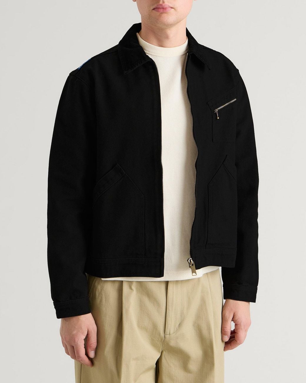 Larriet Black Ranch Work Jacket for men