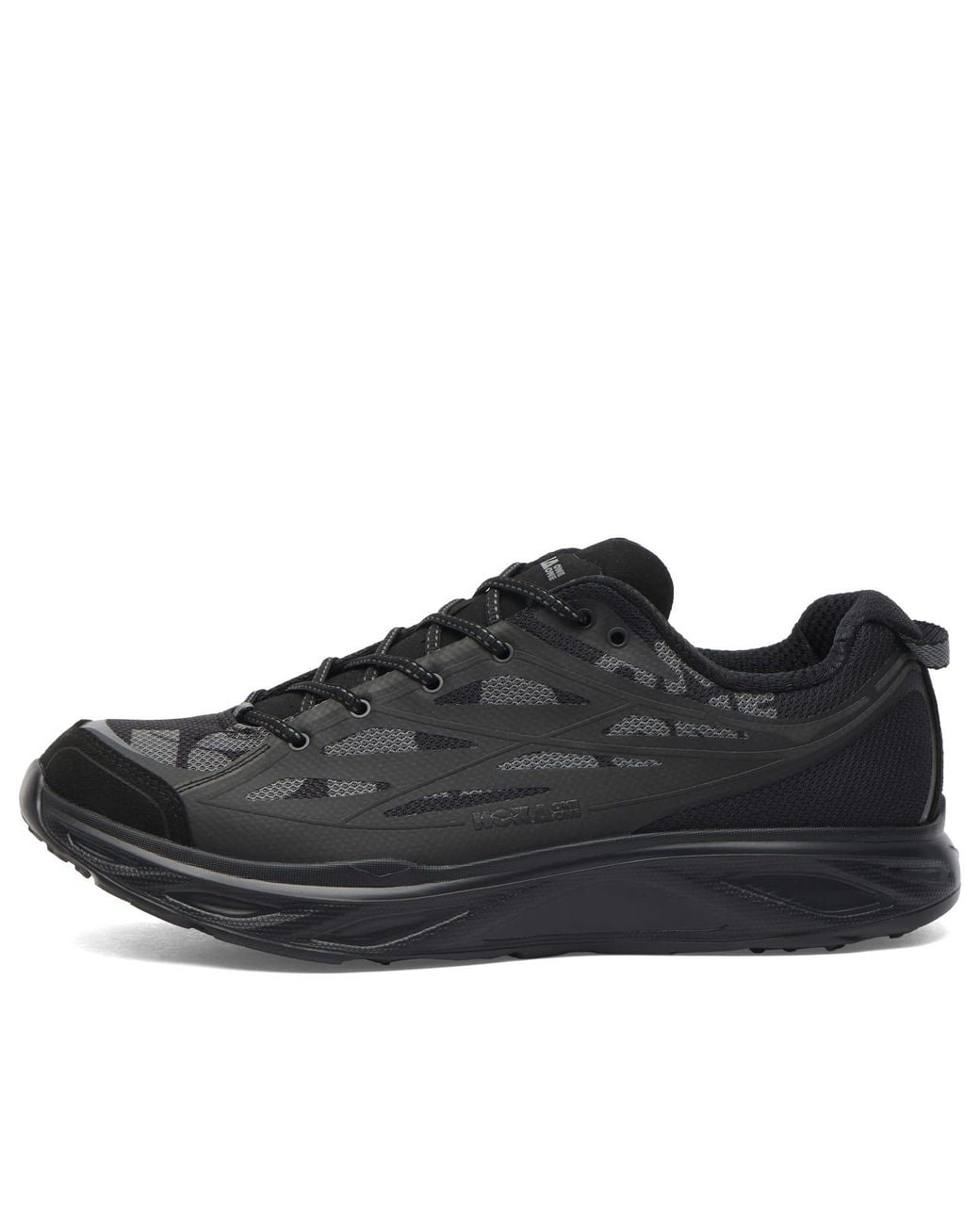 Hoka One One Black Huaka Pro Sneaker