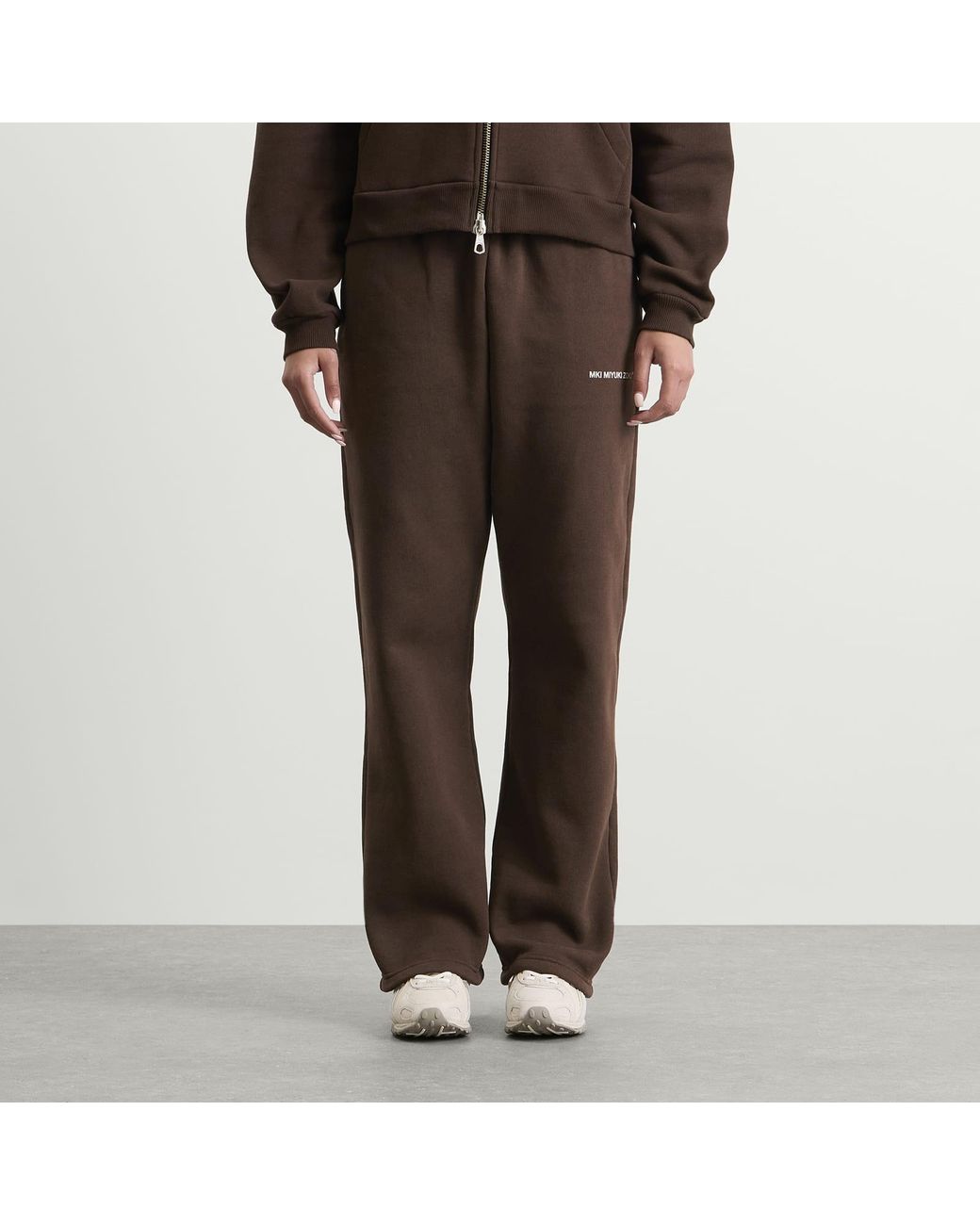MKI Miyuki-Zoku Brown Uniform Wide Leg Jogger