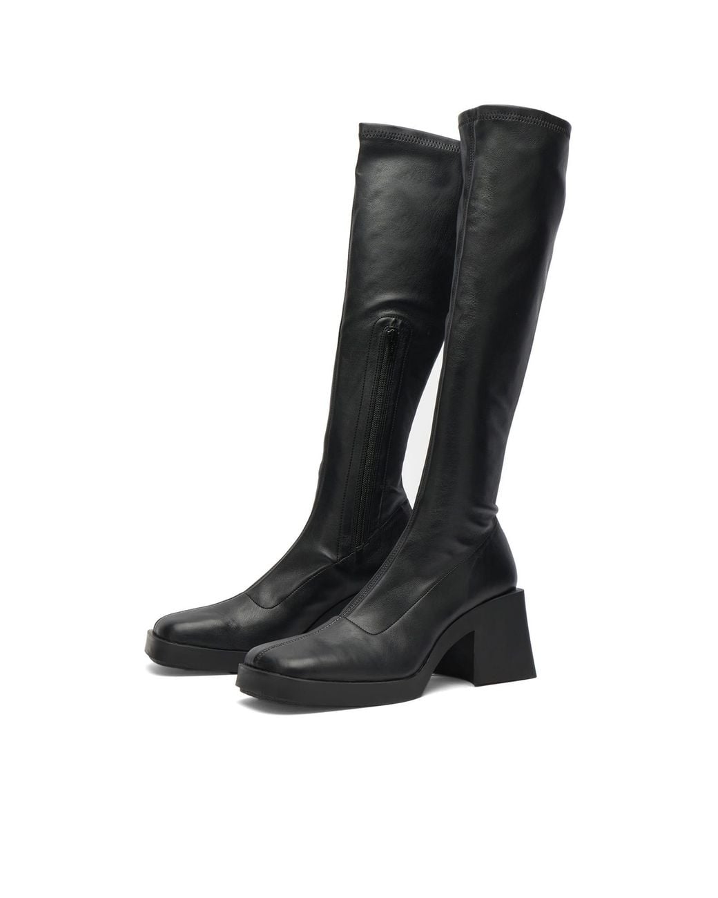 Justine Clenquet Black Chloë High Boots