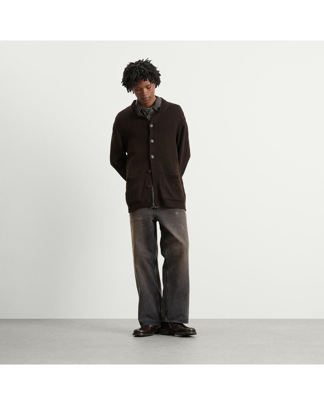 Our Legacy Black Parlor Cardigan for men