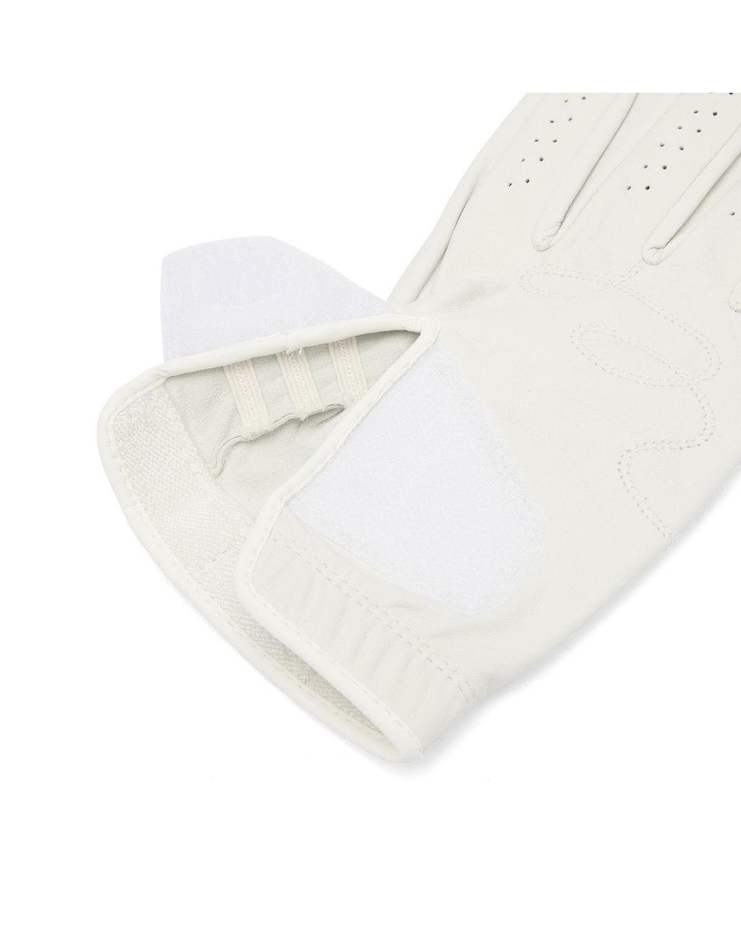 Malbon White Buckets Glove for men