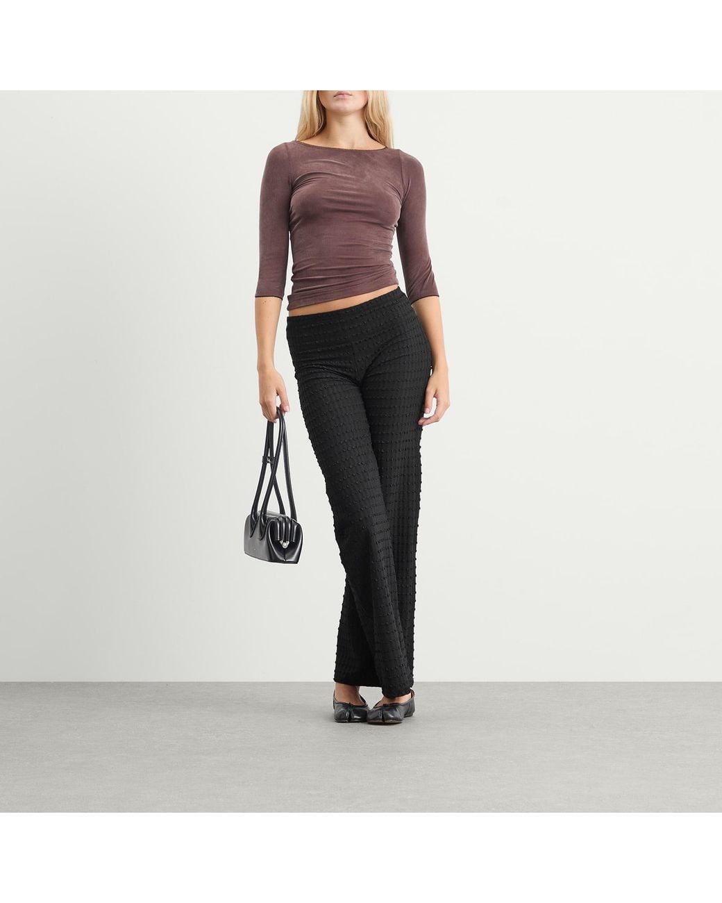 Peachy Den Black The Cindy Trousers