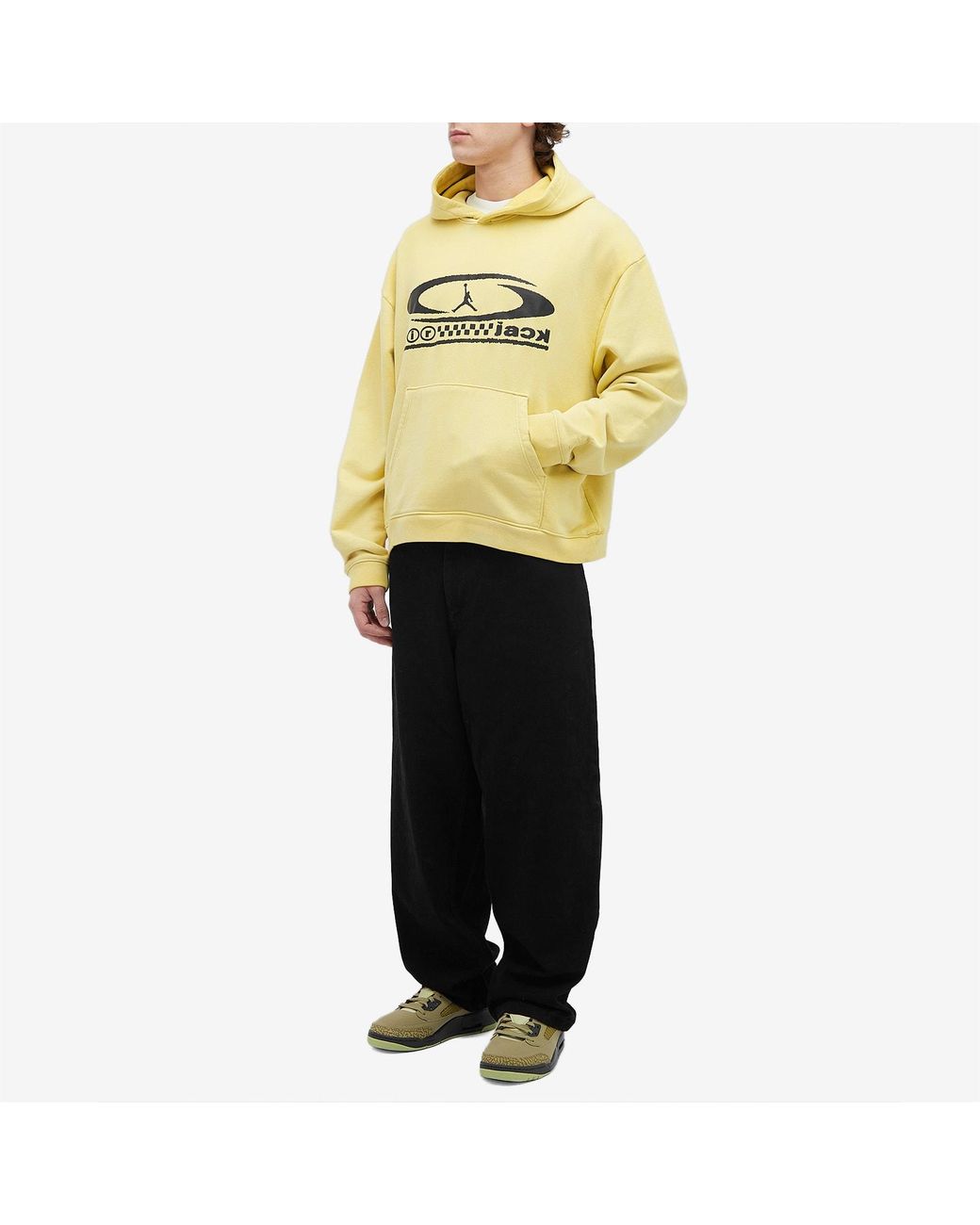 travis scott yellow nike hoodie