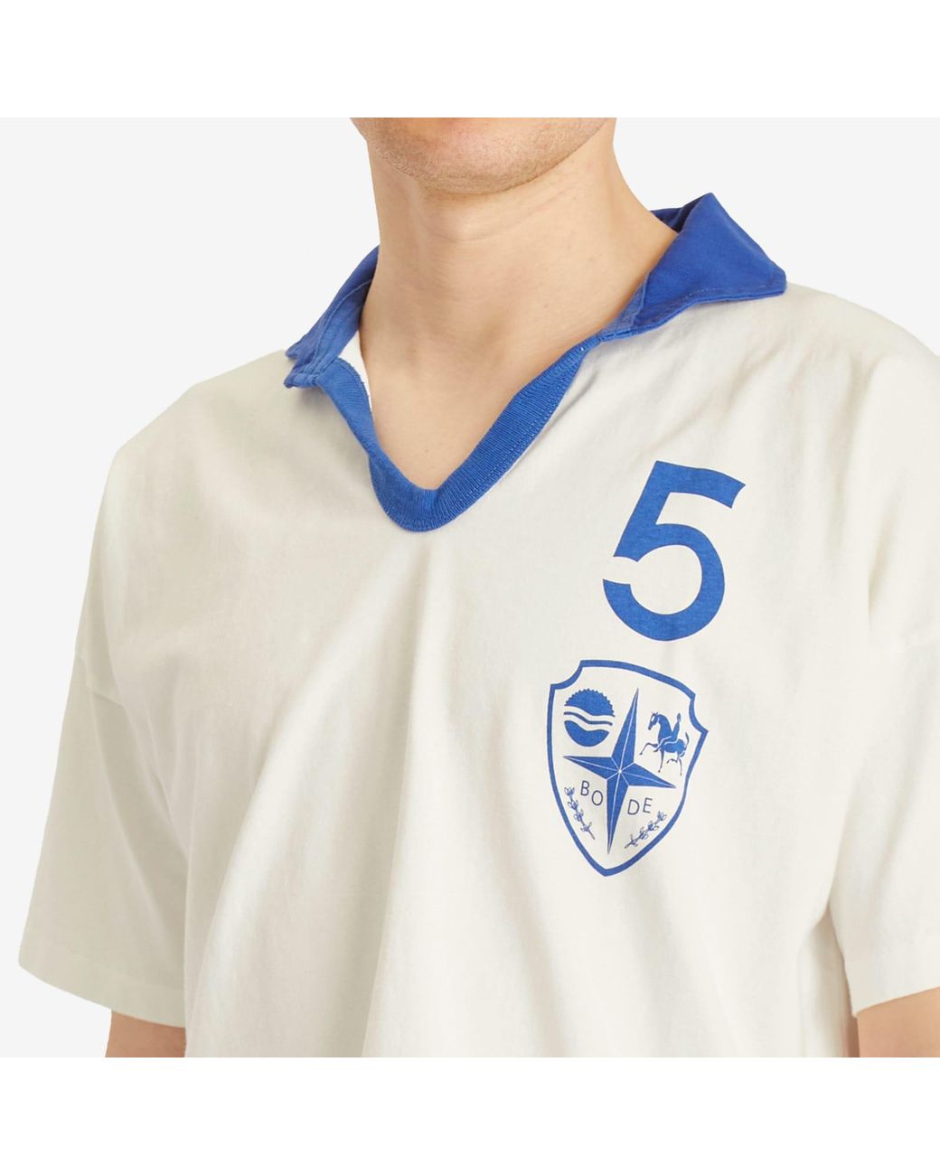 Bode Recreation Polo in Blue for Men | Lyst