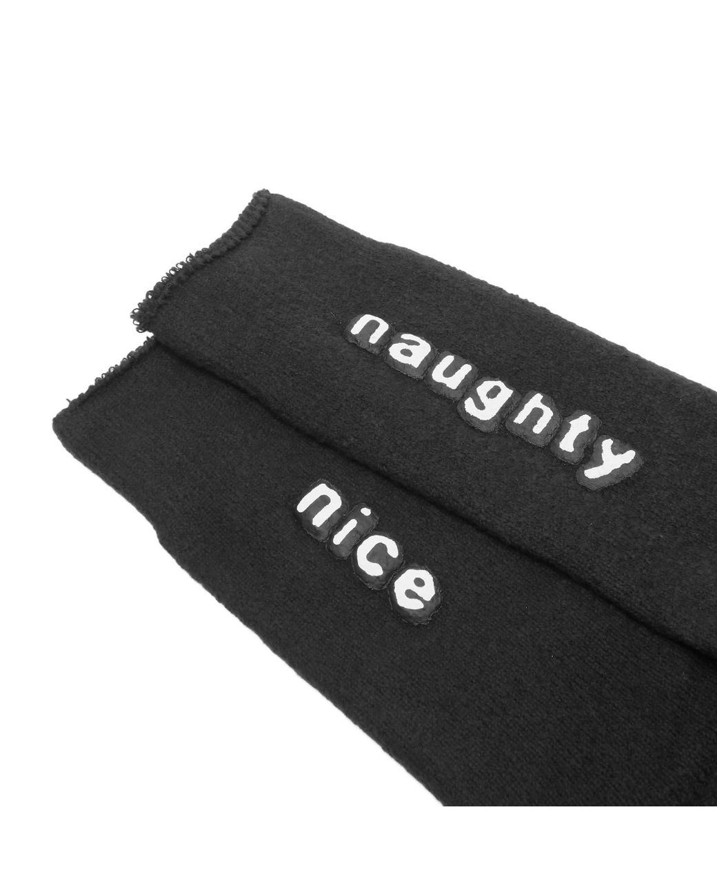 Skims Black X Cpfm Plush Sock