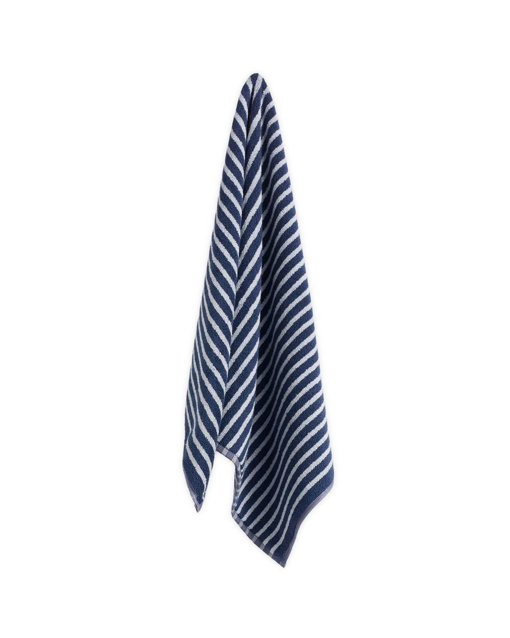 Tekla Blue Organic Terry Hand Towel