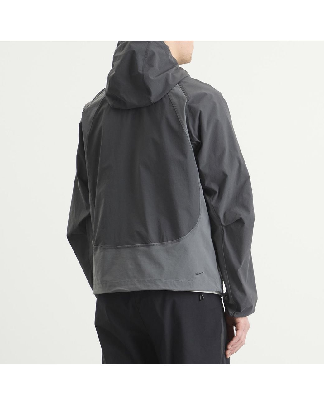 Nike Gray Tech Woven Pro Oversized Jacket for men