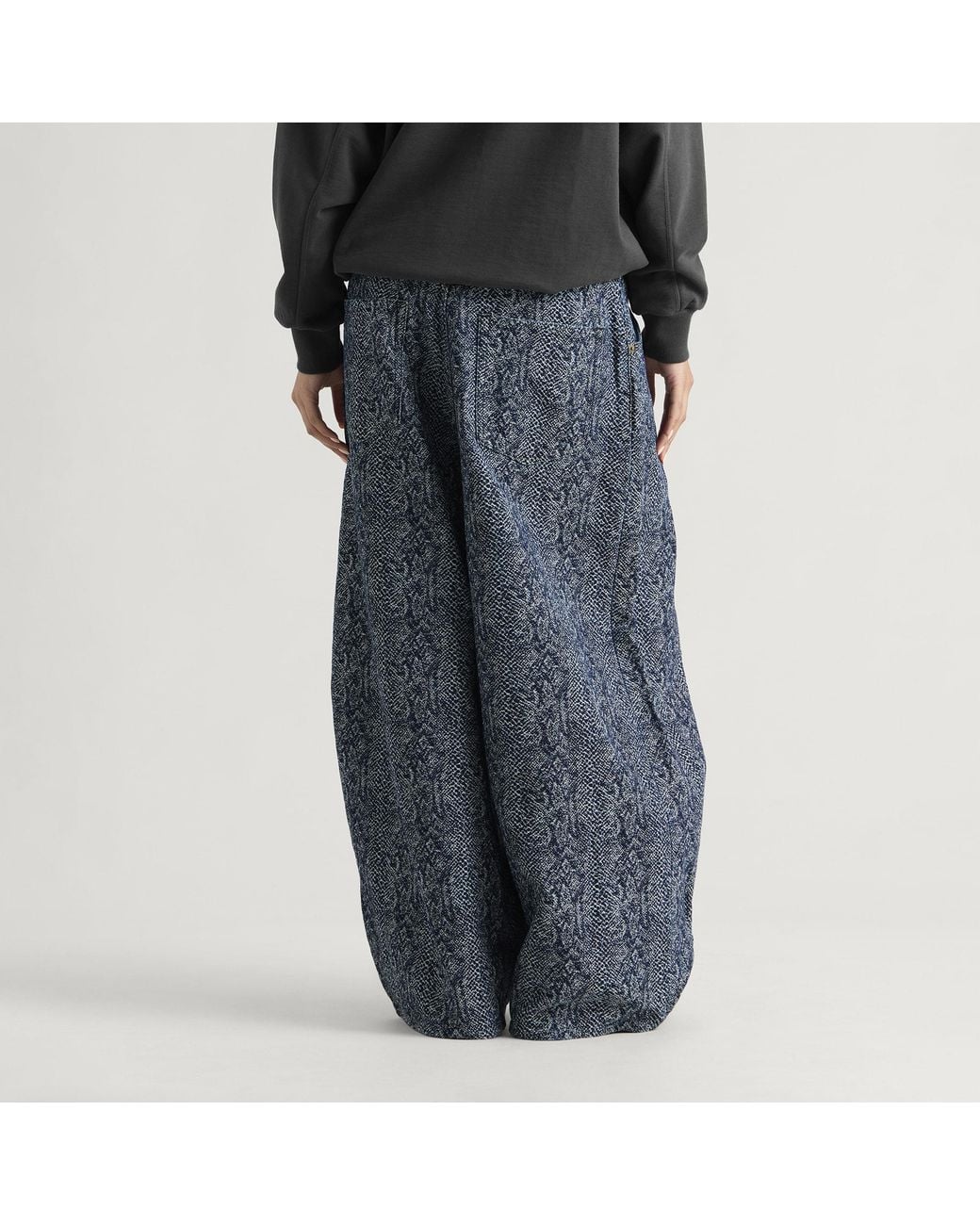 Needles Blue H.D. Python Jacquard Pant