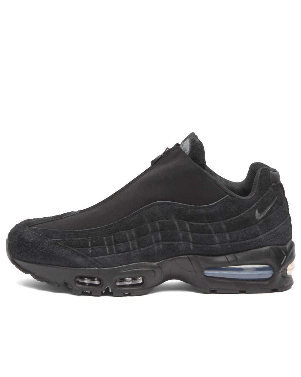 Nike Black Air Max 95 Big Bubble Zip Sneaker
