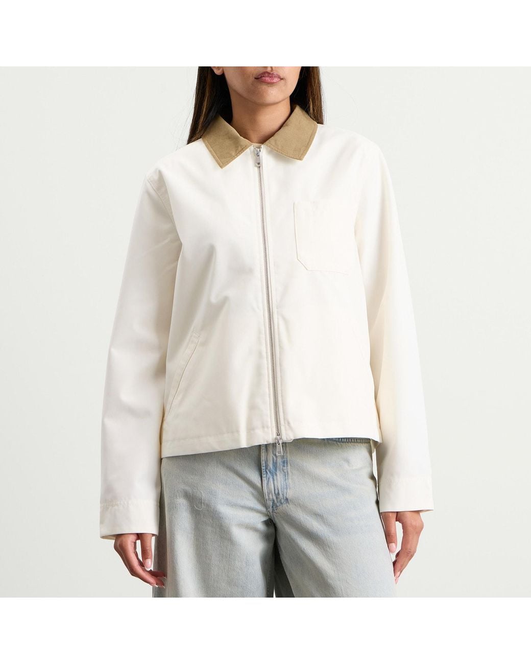 Samsøe & Samsøe White Sarobinson Jacket