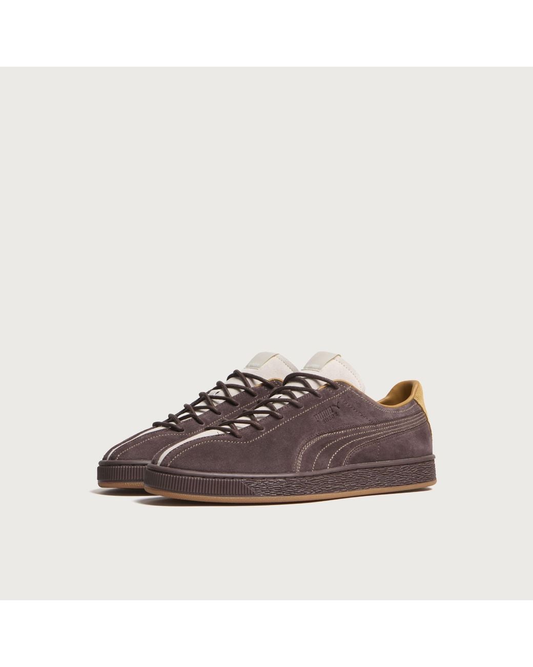 PUMA Brown X Le Père Suede Sneakers for men