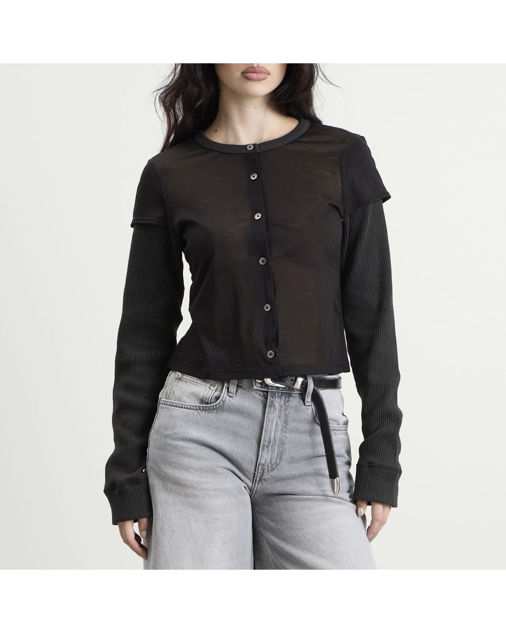 Our Legacy Black Heat Long Sleeve Top