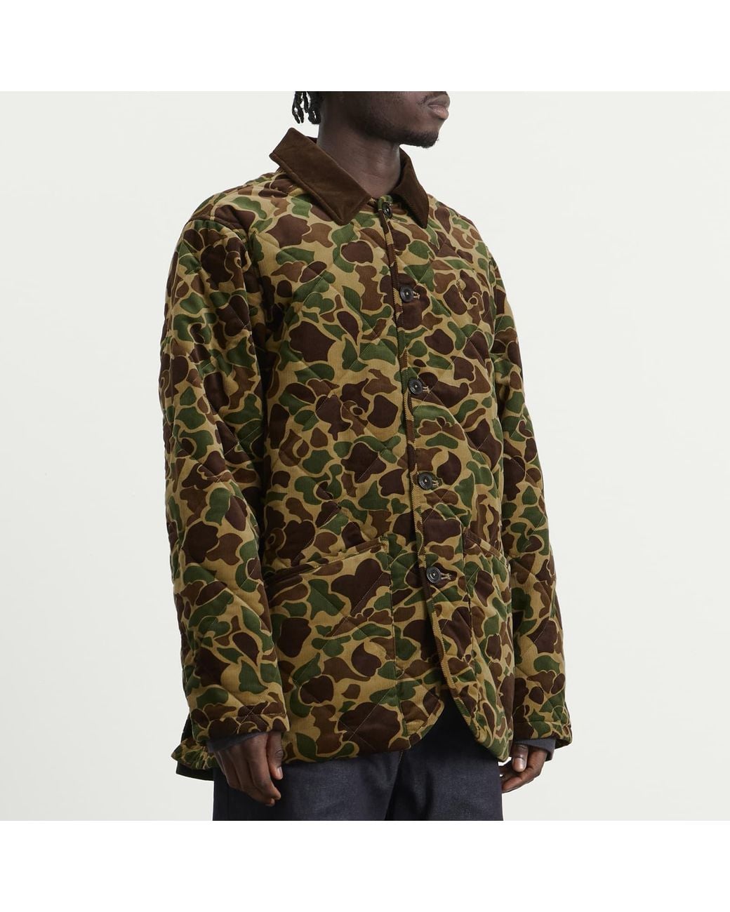 Polo Ralph Lauren Quilted Hunting Jacket in Green for Men | Lyst