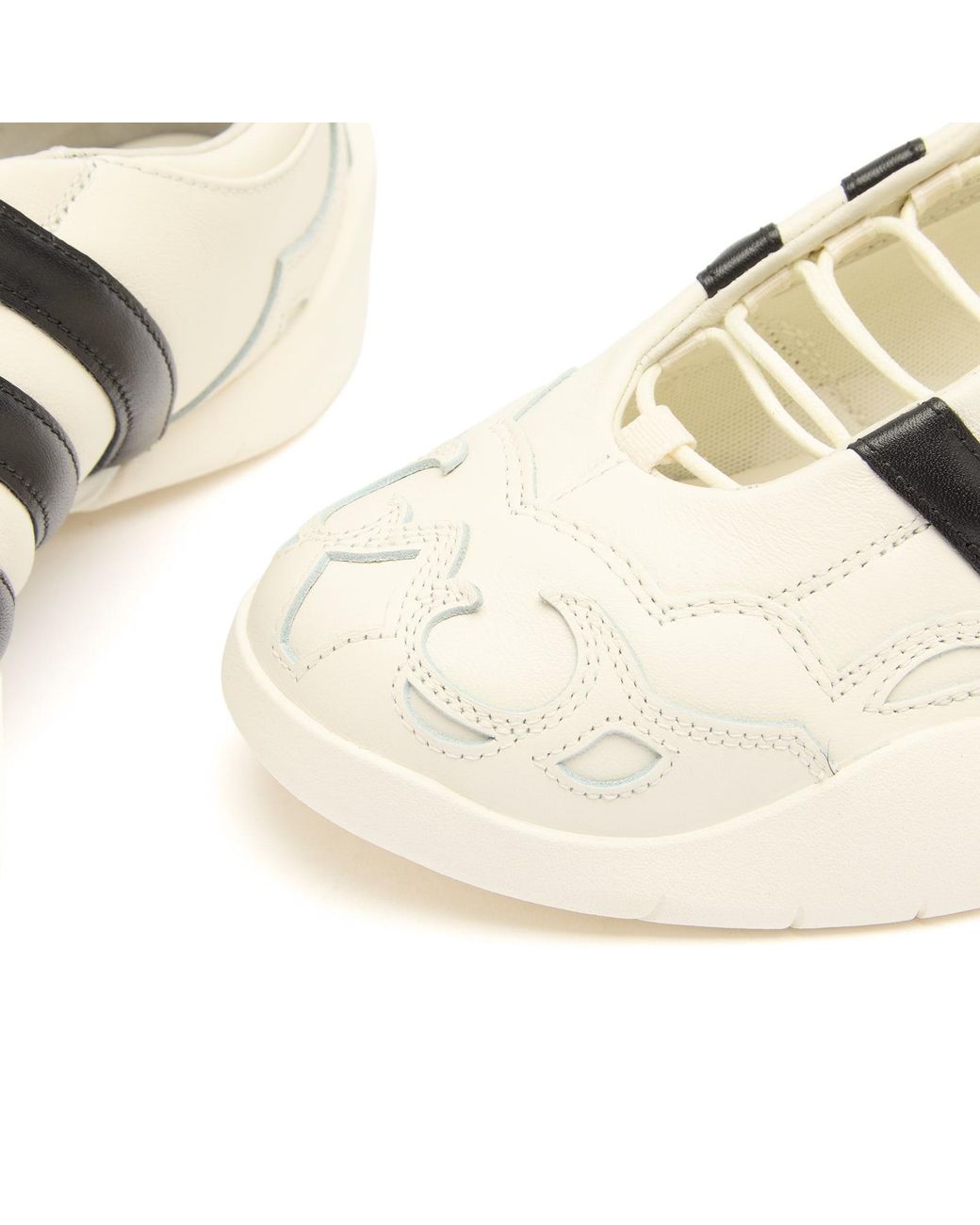 Y-3 Natural Regu Mary Jane Sneakers